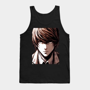 Anime Wonderland: Whimsical Art Prints Featuring Manga-Inspired Designs for Otaku Bliss! Tank Top